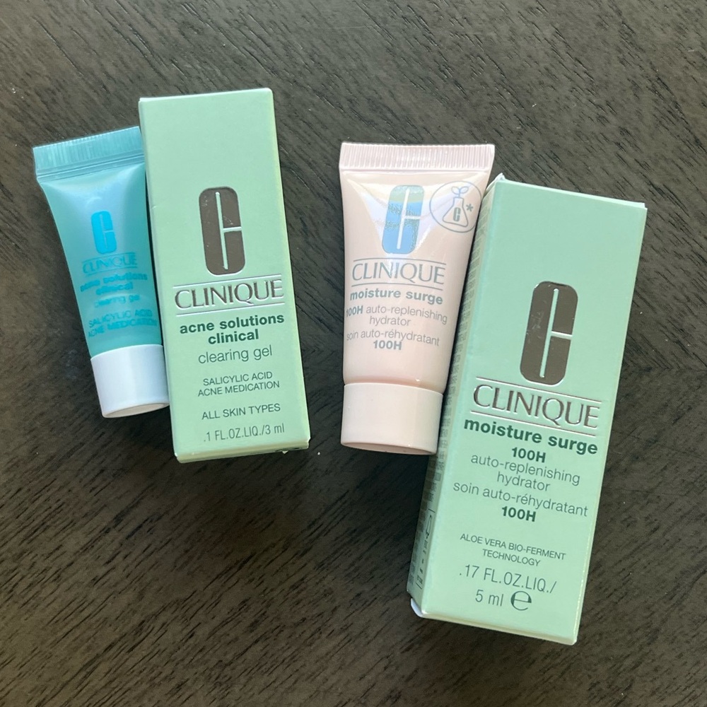 Clinique Moisture Surge & Acne Solutions Mini Set